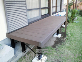 のウッドデッキ リウッドデッキ 200 施工例