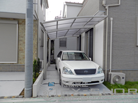 のカーポート レイナポートグラン　積雪〜20cm対応 施工例