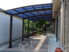 のカーポート レイナポートグラン 縦連棟　積雪〜20cm対応 施工例