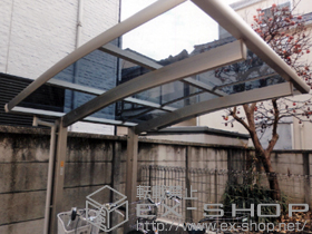 のサイクルポート・駐輪場 レイナポートグランミニ 積雪〜20cm対応 施工例