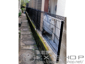 のフェンス・柵 ハイグリッドフェンス11型 施工例