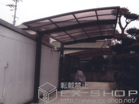 のカーポート カーブポートシグマIII 積雪〜20cm対応 施工例