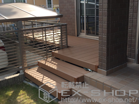 のウッドデッキ リウッドデッキ 200＋床下囲い 施工例