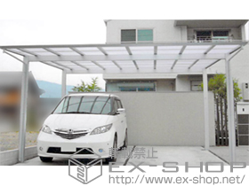 のカーポート アーキデュオ ワイド 積雪〜20cm対応 施工例