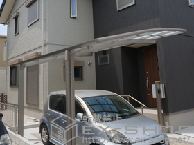 のカーポート カーブポートシグマIII 積雪〜20cm対応 施工例