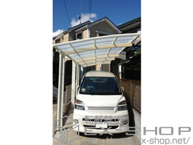 のカーポート カーブポートシグマIII 縦連棟 積雪〜20cm対応 施工例