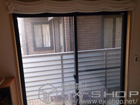 のフェンス・柵 サニーブリーズフェンスS型 間仕切りタイプ ＜ロング柱1枚掛け仕様＞ 施工例