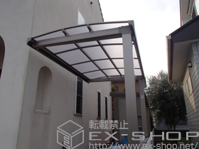 のサイクルポート・駐輪場 キューブポート ミニ 積雪〜20?対応 施工例