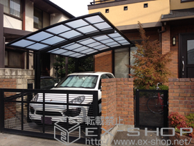 のカーポート カーブポートシグマIII 積雪〜20cm対応 施工例