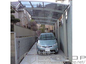 のカーポート レイナポートグラン 縦連棟　積雪〜20cm対応 施工例