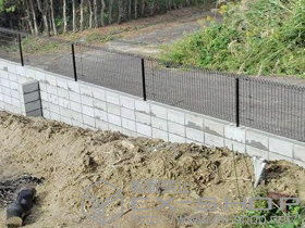 のフェンス・柵 メッシュフェンス G10-R 施工例