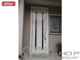 の玄関ドア リシェント P2型 施工例