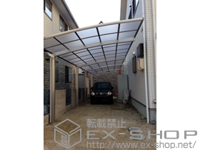 のカーポート レイナポートグラン 縦連棟　積雪〜20cm対応 施工例