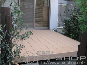 のウッドデッキ リウッドデッキ 200+点検口1箇所 施工例