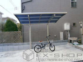 のサイクルポート・駐輪場 プレシオスポート ミニ 積雪〜20cm対応 施工例
