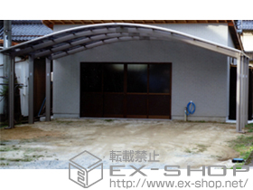 のカーポート リベルポートシグマIII 1500 3台用 積雪〜50cm対応 施工例