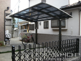 のカーポート カーブポートシグマIII 積雪〜20cm対応 施工例