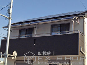 のバルコニー・ベランダ屋根 プレシオステラス R型 屋根タイプ 連棟 積雪〜20cm対応 施工例