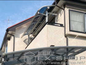 のバルコニー・ベランダ屋根 ヴェクターテラス R型 屋根タイプ 単体 積雪〜20cm対応 施工例