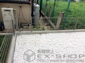 のフェンス・柵 ハイグリッドフェンスUF8型 施工例