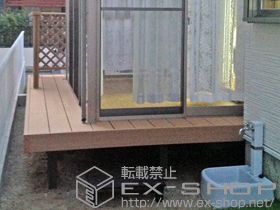 のウッドデッキ 樹ら楽ステージ 施工例