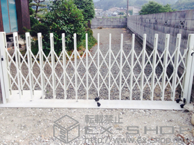 のカーゲート アルシャインII M型 Aタイプ ノンレール 片開き 350S 施工例