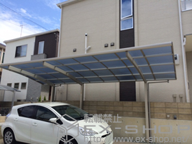 のカーポート レイナポートグラン 延長　積雪〜20cm対応 施工例