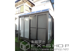 のテラス囲い・サンルーム ほせるんですII R型 床納まり 施工例