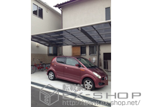 のカーポート カーブポートシグマIII 延長 積雪〜20cm対応 施工例