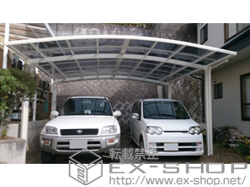 のカーポート カーブポートシグマIII ワイド 積雪〜20cm対応 施工例