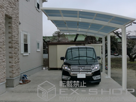 のカーポート レイナポートグラン 延長　積雪〜20cm対応 施工例