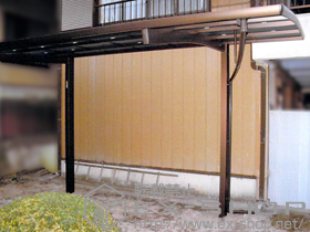 のカーポート レイナポートREグラン 前下がり 積雪〜20cm対応 施工例