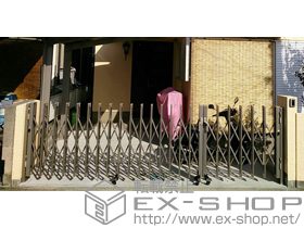 のカーゲート アルシャインII M型 Aタイプ ノンレール 両開き親子 （150+350）WP 施工例