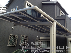 のカーポート カーブポートシグマIII 積雪〜20cm対応 施工例