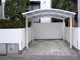 のカーポート レイナワンポートグラン　積雪〜20cm対応 施工例