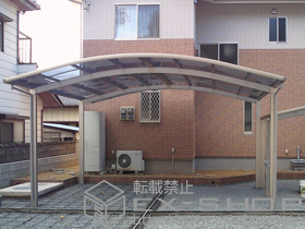 のカーポート レイナツインポートグラン　積雪〜20cm対応 施工例