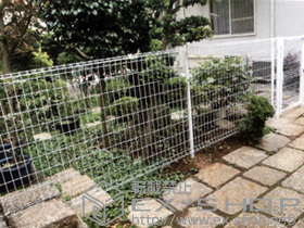 のフェンス・柵 イーネットフェンス1F型 施工例