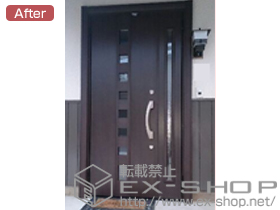 の玄関ドア リシェント 400型 施工例