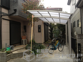 のカーポート プレシオスポート 積雪〜20cm対応 施工例