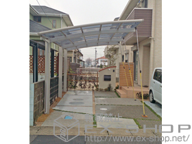 のカーポート レイナポートグラン 延長　積雪〜20cm対応 施工例