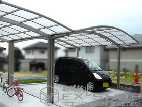 のカーポート プレシオスポート ワイド 積雪〜20cm対応 施工例
