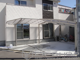 のカーポート エフルージュグラン　積雪〜20cm対応 施工例