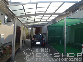 のカーポート レイナポートグラン 縦連棟　積雪〜20cm対応 施工例