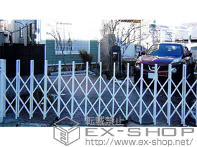 のカーゲート トリップゲート RB型 ノンレール 片開き 41S 施工例