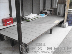 のウッドデッキ レストステージ 施工例