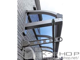 のテラス屋根 ヴェクターテラス R型 ルーフタイプ 単体 積雪〜20cm対応 施工例