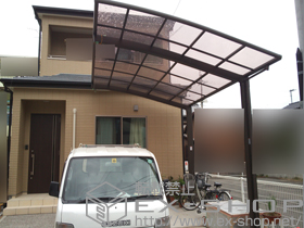 のカーポート カーブポートシグマIII 積雪〜20cm対応 施工例