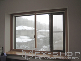 の二重窓（内窓） インプラス ダストバリア仕様 引違い窓 2枚建 施工例