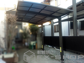 のカーポート カーブポートシグマIII 積雪〜20cm対応 施工例