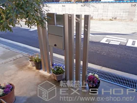 LIXIL ���N�V��(TOEX)�̃t�F���X�E��E�� �f�U�C�i�[�Y�p�[�c ���؍� 70�~70 �{�H��